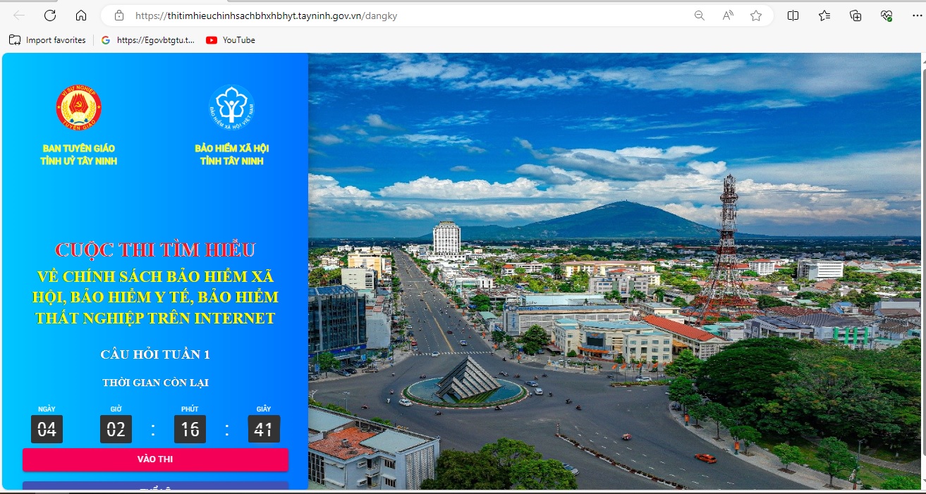 Ban Tuyên giáo Tỉnh uỷ phát động Cuộc thi trắc nghiệm